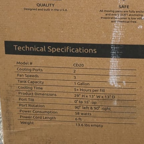 Culer - Air Conditioner - Cooling Fan - Picture 2 of 4